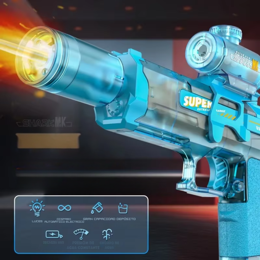 AquaStrike | Pistola de Agua Eléctrica Automática