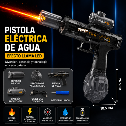 AquaStrike | Pistola de Agua Eléctrica Automática